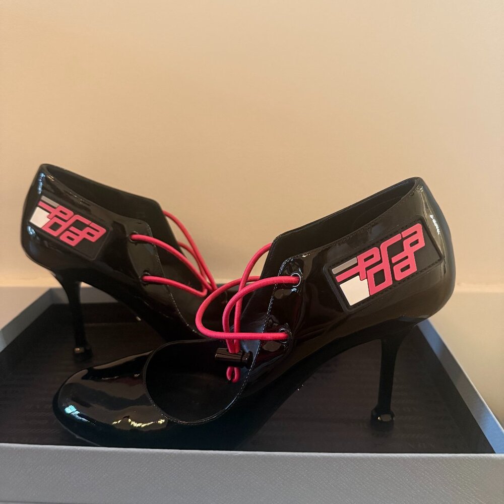 Prada Mary Jane Patent Leather Heels - image 1